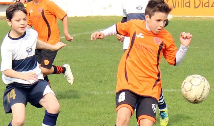 Fútbol: semifinales infantiles