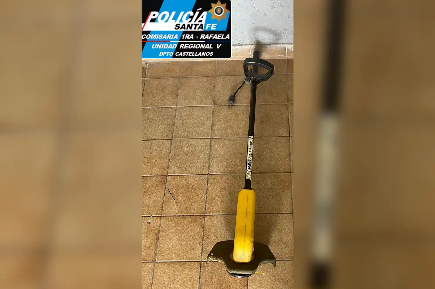 Varias denuncias y un sospechoso: detuvieron a un hombre y secuestraron una bordeadora