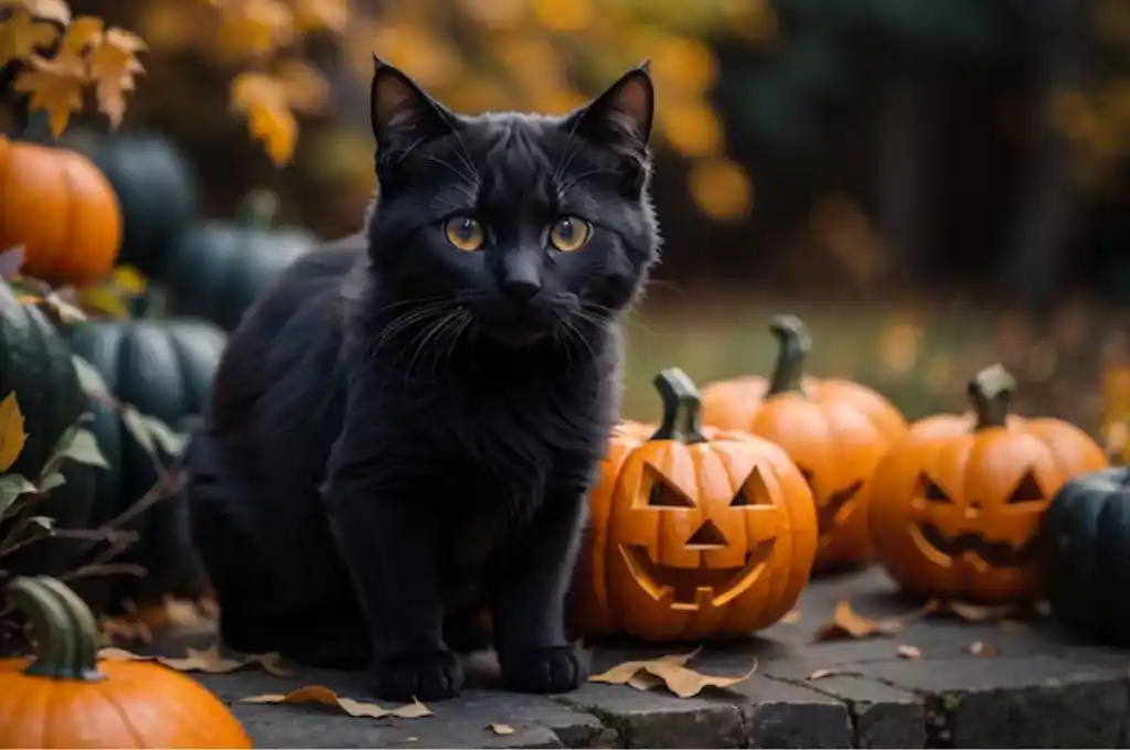 En esta fecha,  evitamos cruzar caminos con gatos negros, con miedo a que nos traigan mala suerte.