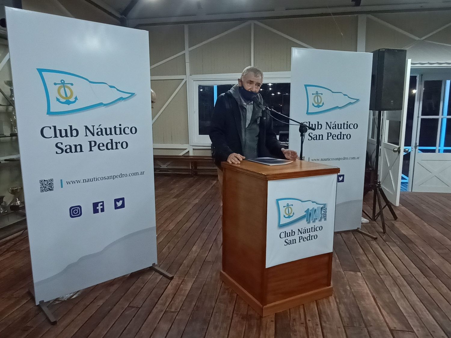 Náutico celebró sus 114 años con un brindis en el Club Viejo