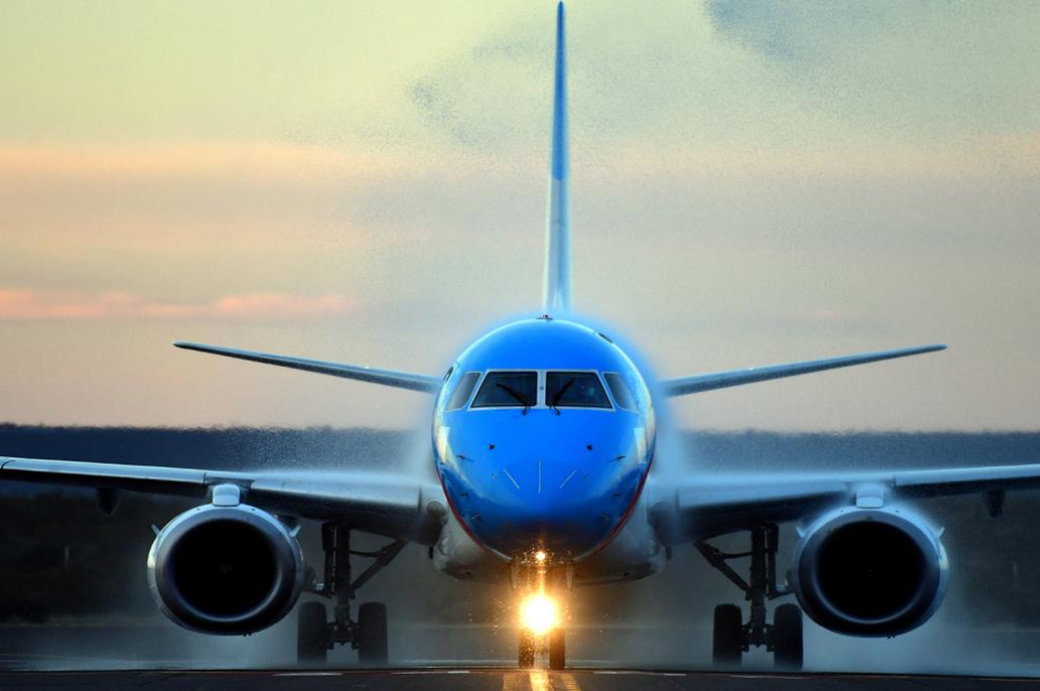 El Airbus 330-200 tocó tierra a las 7.49 en el Aeropuerto Internacional de Ezeiza.