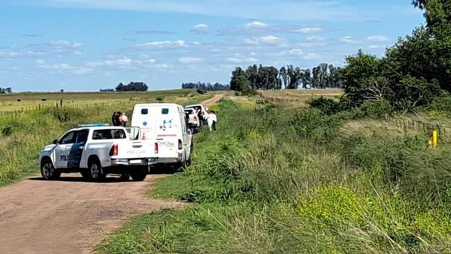 Macabro hallazgo cerca de Ruta 65: un hombre fue asesinado y detuvieron a la pareja y su amante