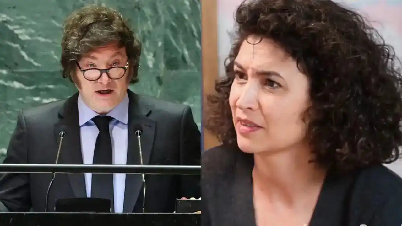 Javier Milei redobló el ataque contra Julia Mengolini tras la fake news.