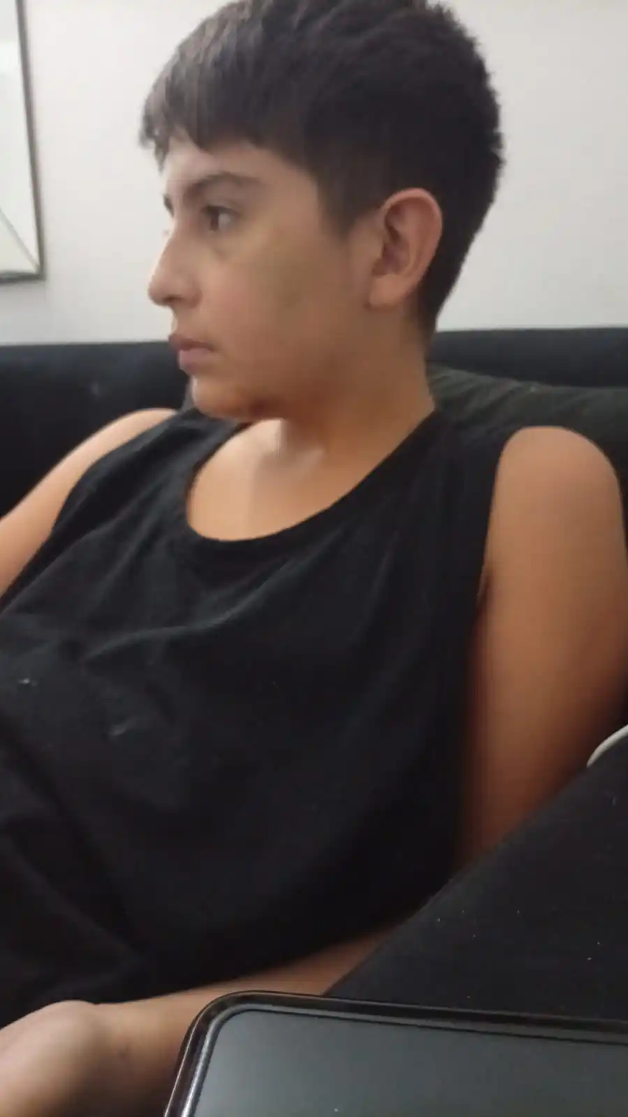 nahuel golpeado escuela 38