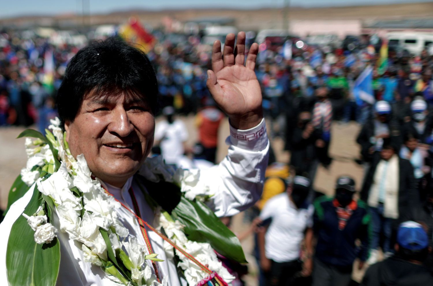 Evo Morales tiene Covid