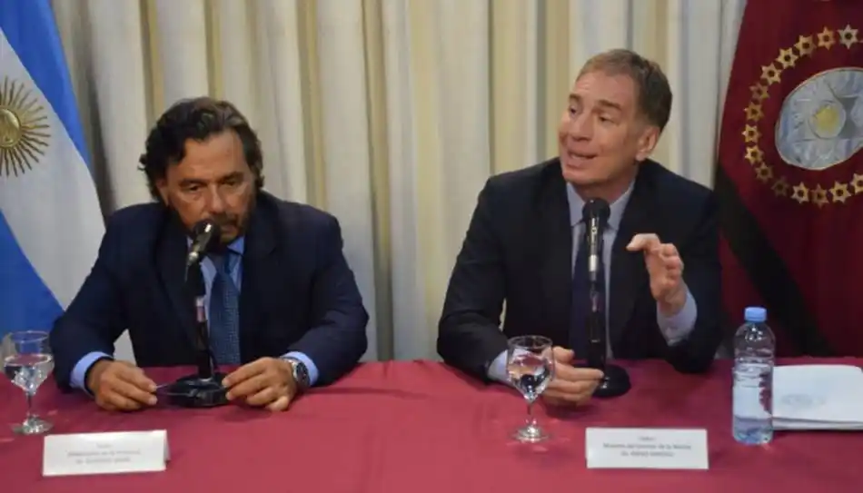 El gobernador de Salta y Diego Santilli se reunieron en Salta