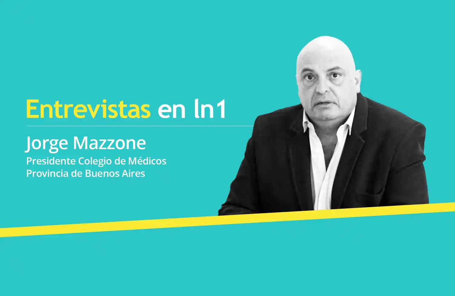 "Todos hablan de los médicos pero cuando termine la pandemia se van a olvidar del sector", afirmó el Doctor Mazzone