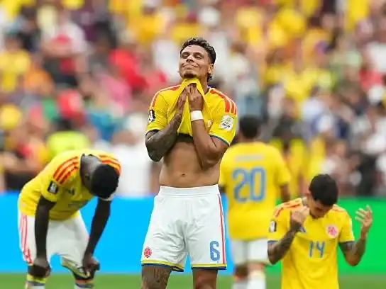La decepción colombiana tras la eliminación.
