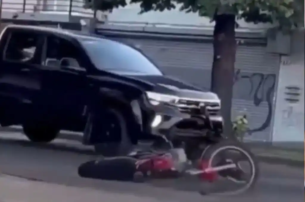 Choque y discusión en La Plata