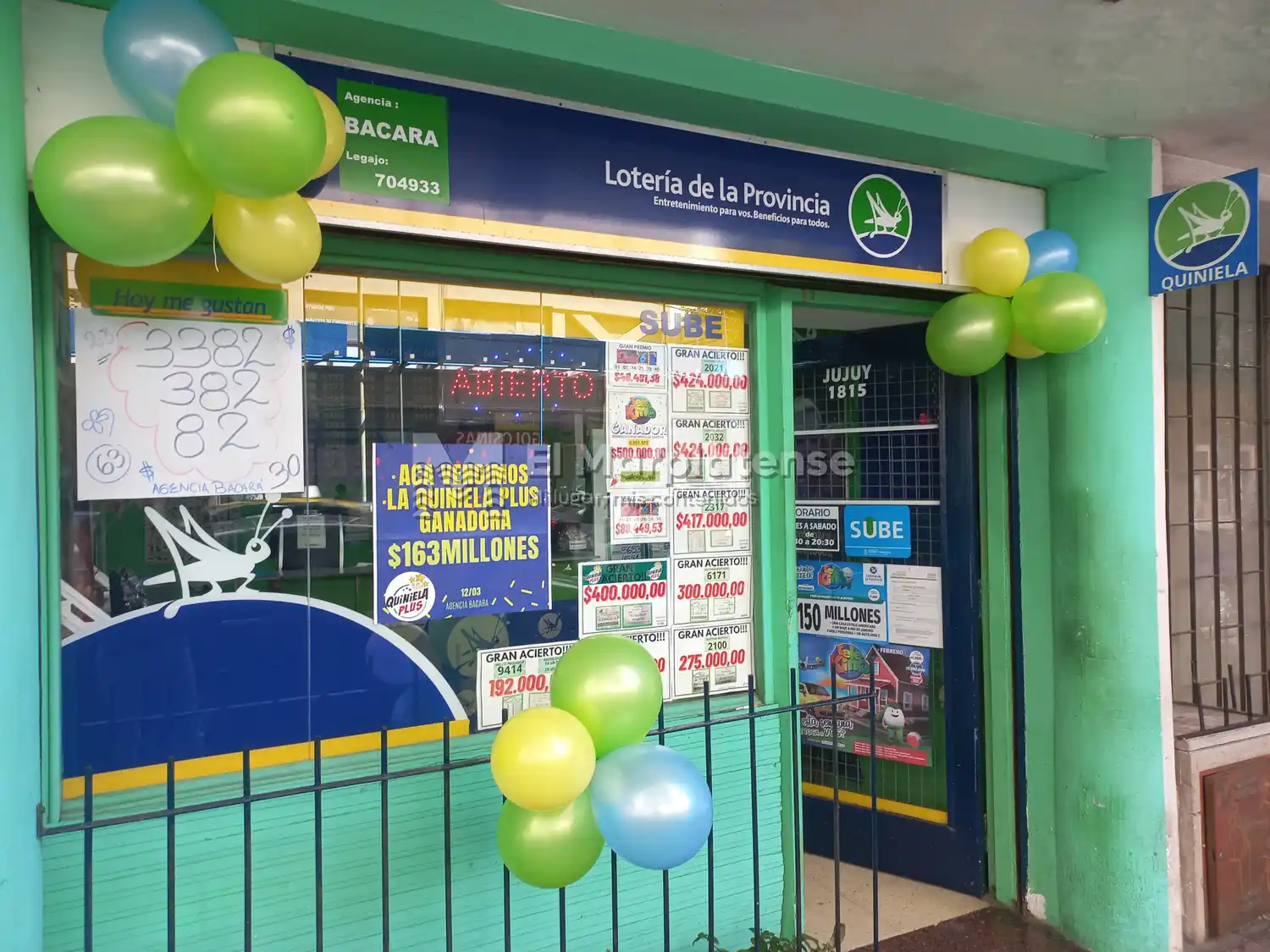 Según un trabajador de la agencia, el ganador es clientes desde hace dos años.