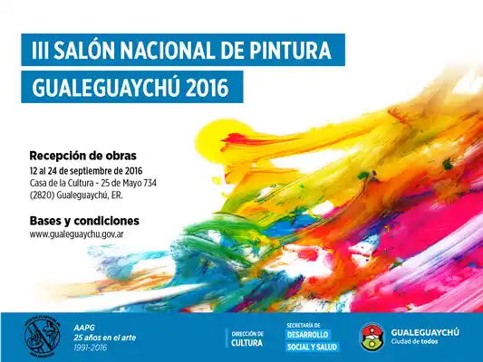 III Salón Nacional de Pintura Gualeguaychú 2016