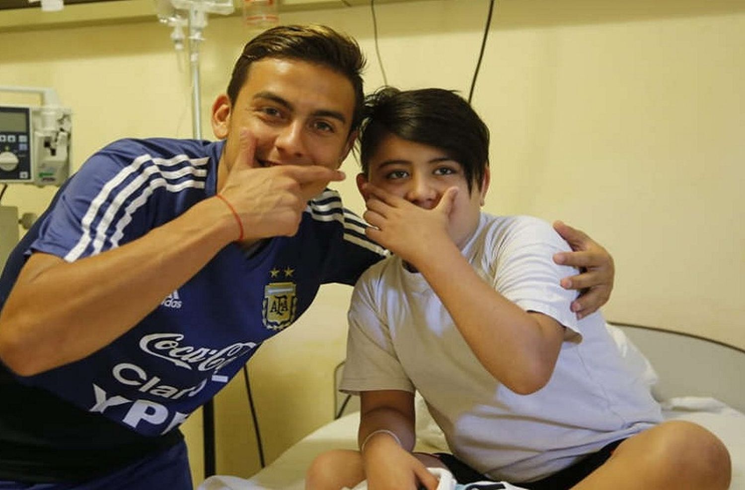 La Selección Argentina y un gran gesto