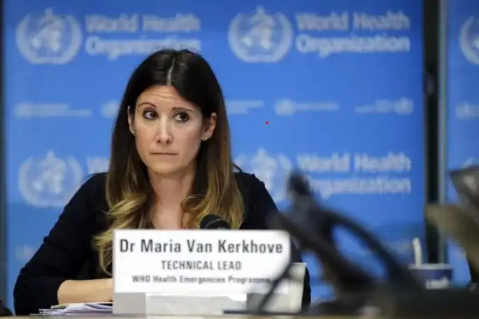 Maria Van Kerkhove, jefa técnica de la Organización Mundial de la Salud.