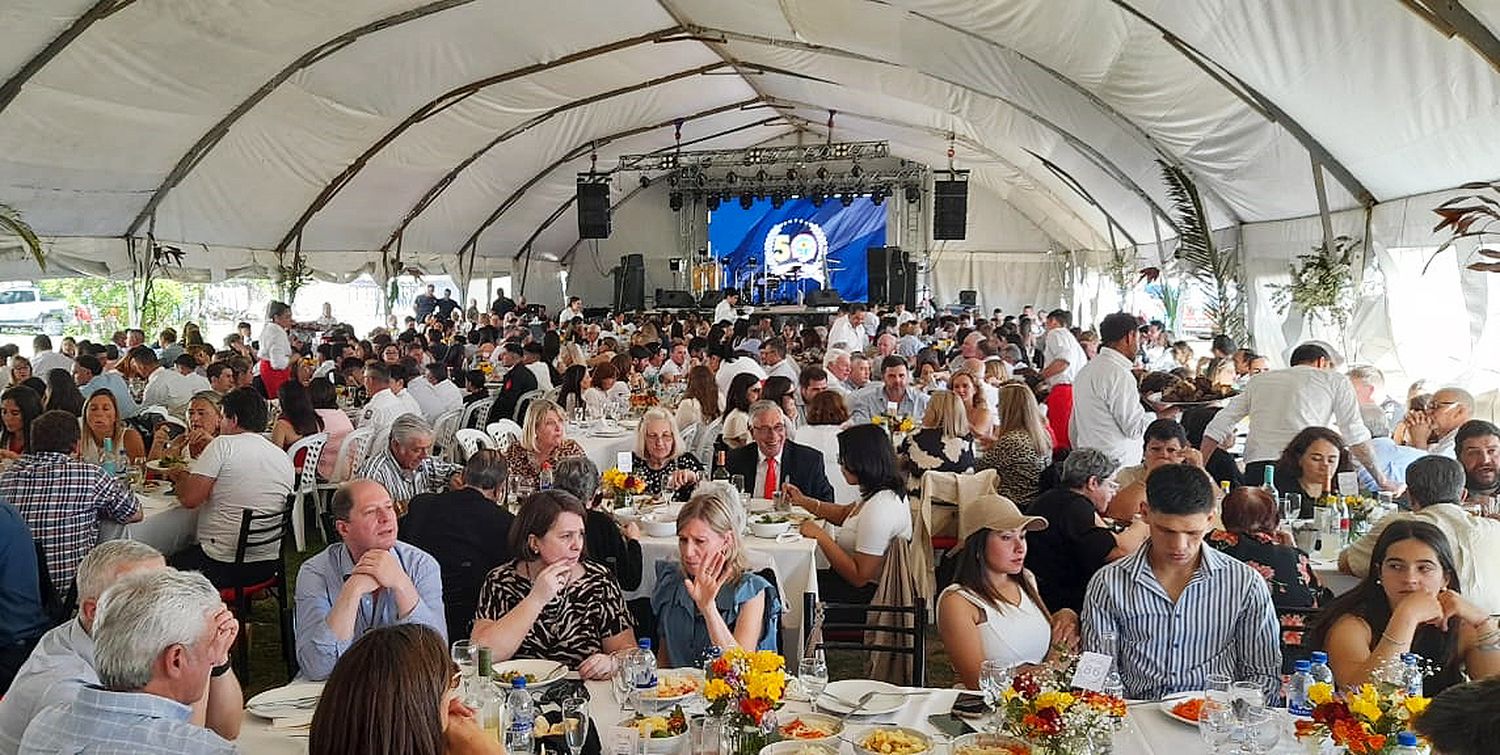 La fiesta se desarrolló con total éxito.