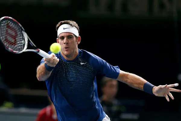 Masters de Londres: Del Potro ganó en su debut y su próximo rival será Djokovic o Federer