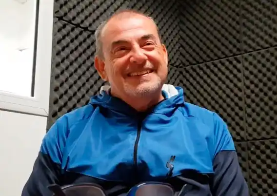 “A mí esto me hace muy bien, estoy muy agradecido”
