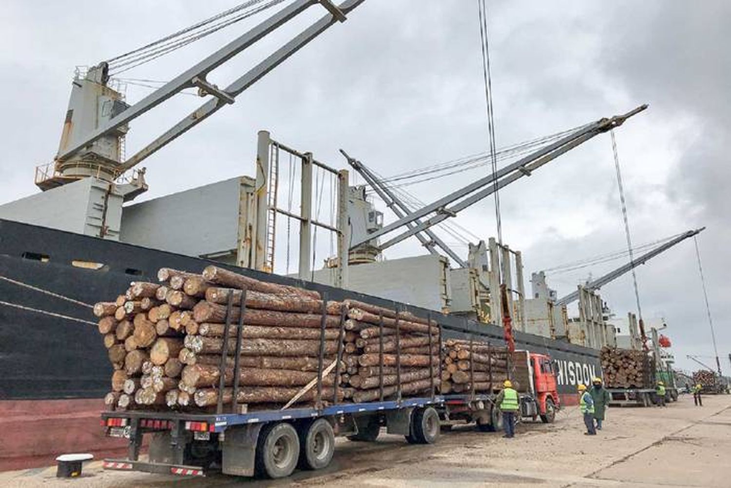 Puertos entrerrianos: cargarán dos ultramarinos en una semana