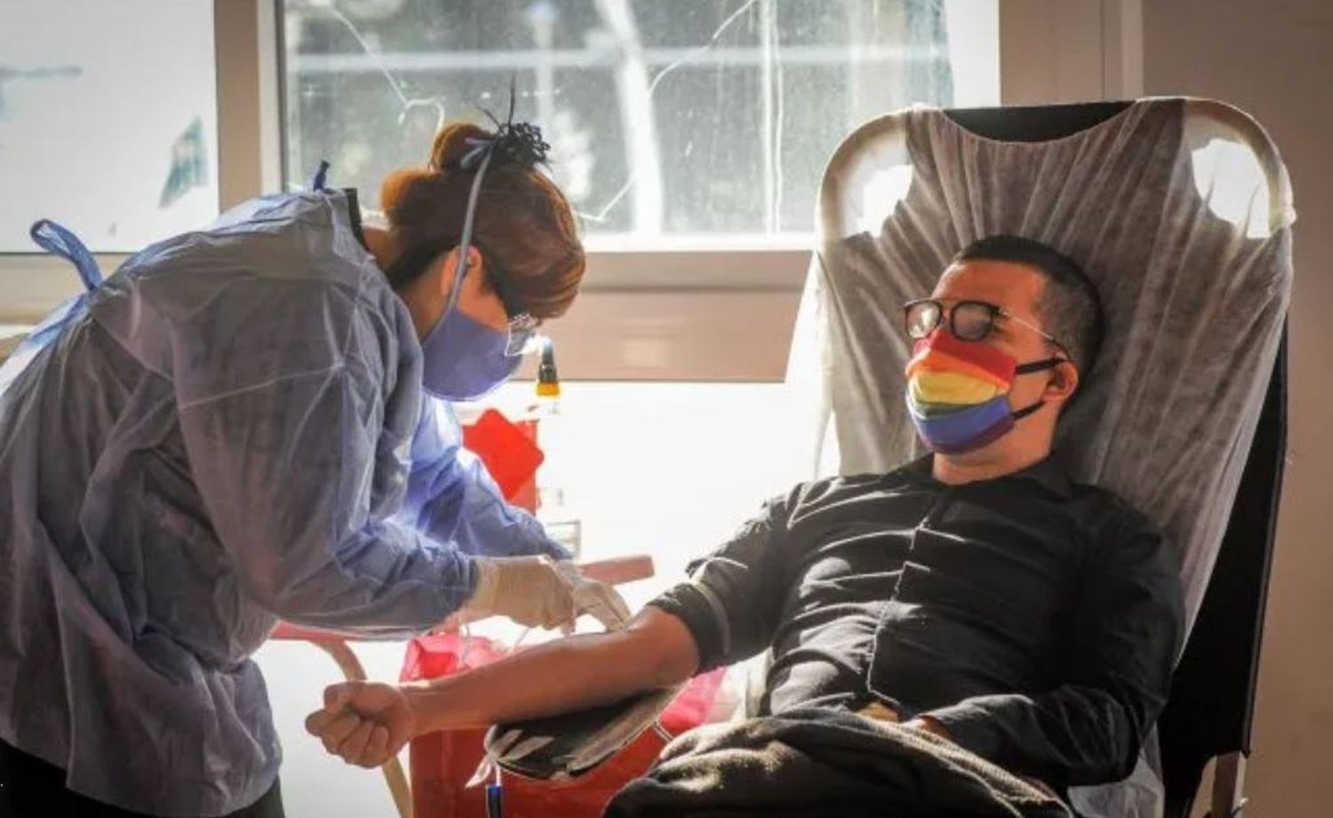 Con una colecta se conmemora en Rosario el Día del Donante de Sangre