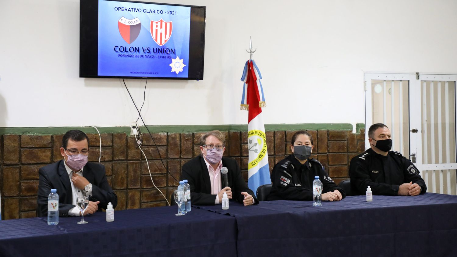 Se realizó la reunión operativa por el clásico santafesino