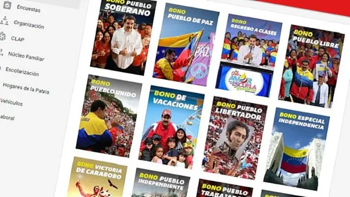 BONOS que no alcanzan: régimen entregó 31 «ayudas» equivalentes a Bs. 40 millones en el 2020