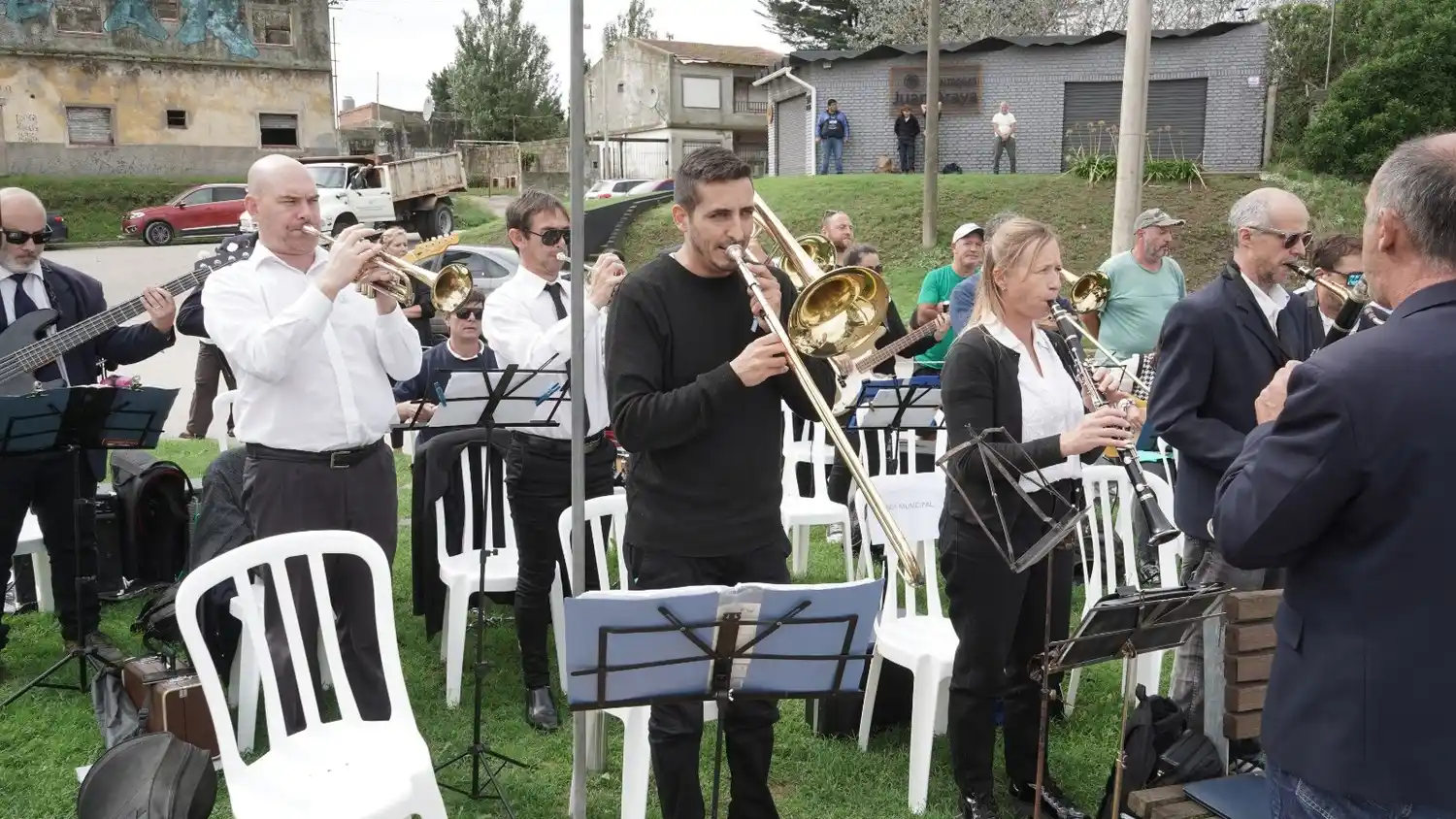 Banda Municipal en acto Malvinas 2026