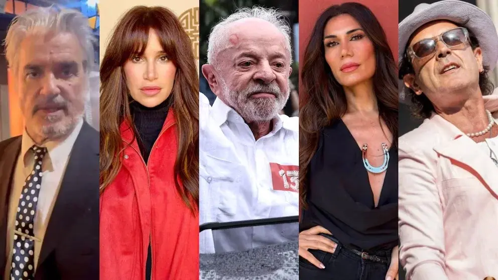 Distintas figuras del espectáculo argentino celebraron en las redes sociales la victoria de Lula da Silva en las elecciones presidenciales de Brasil