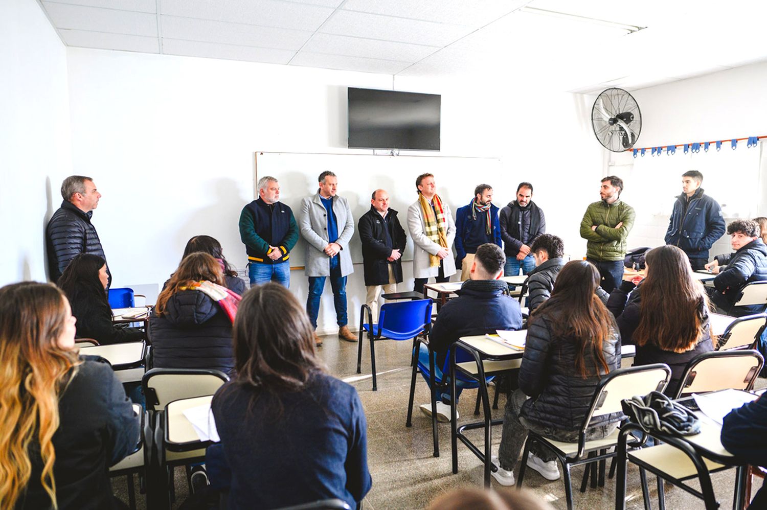 Presentación. Maximiliano Wesner participó del lanzamiento del Censo Industrial