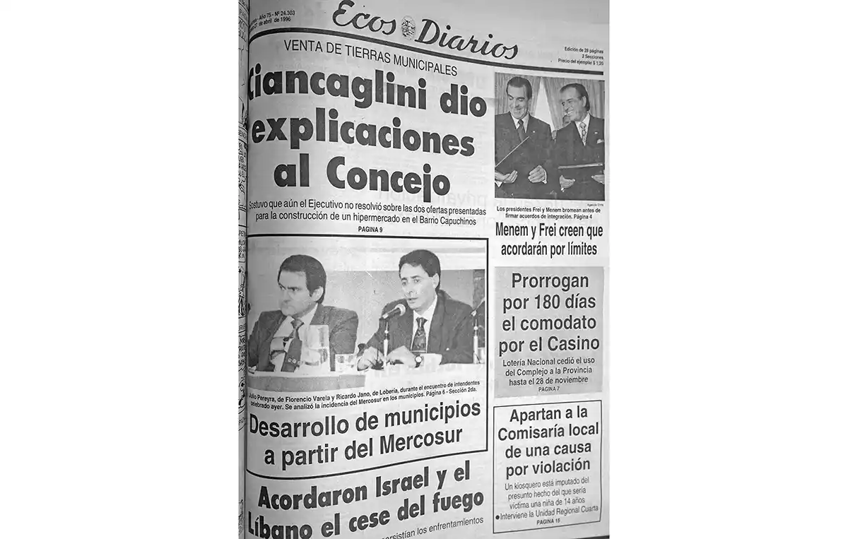 Sábado 27 de abril de 1996