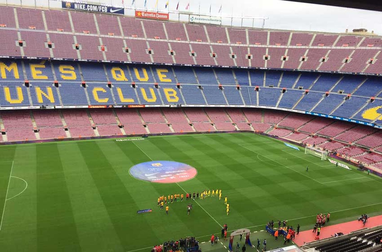 Barcelona juega su partido frente a Las Palmas sin público