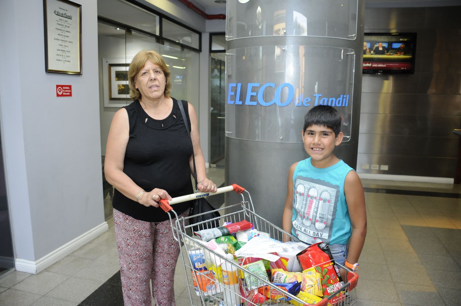 Se llevaron un nuevo carrito repleto de mercaderías