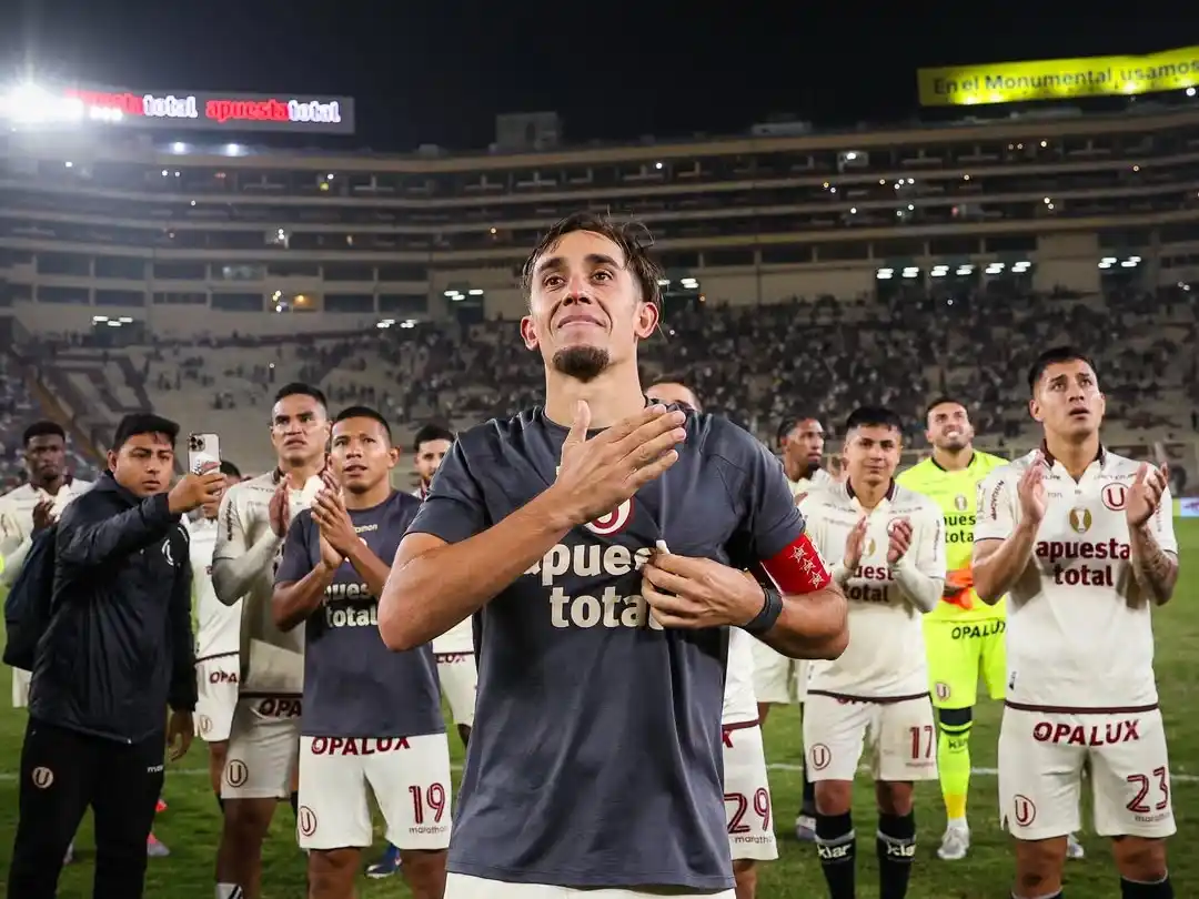 El tresarroyense Martín Pérez Guedes le dijo adiós a Universitario de Perú