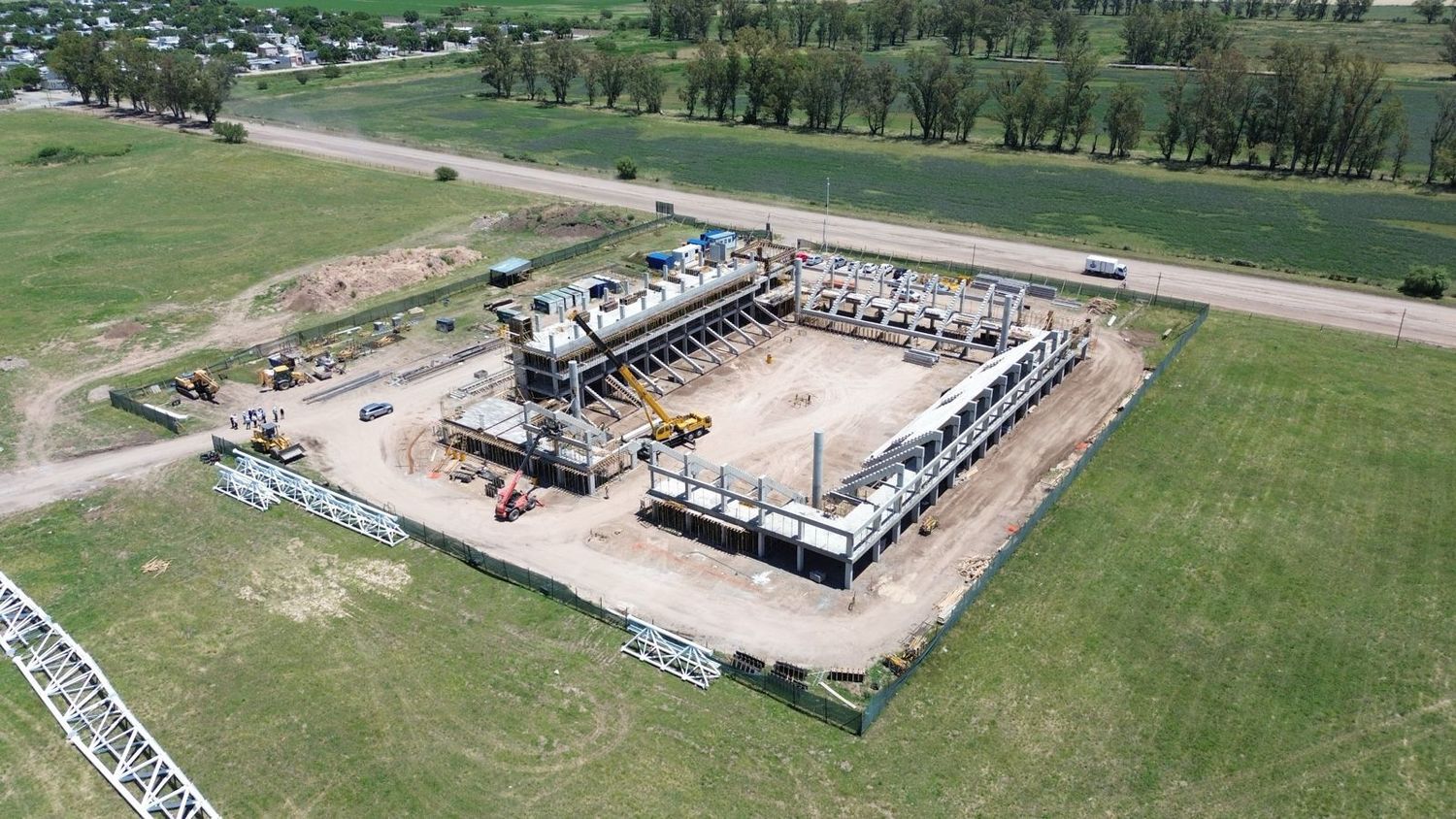 Juegos Suramericanos: el nuevo Microestadio de Rafaela ya superó el 30 % de su construcción