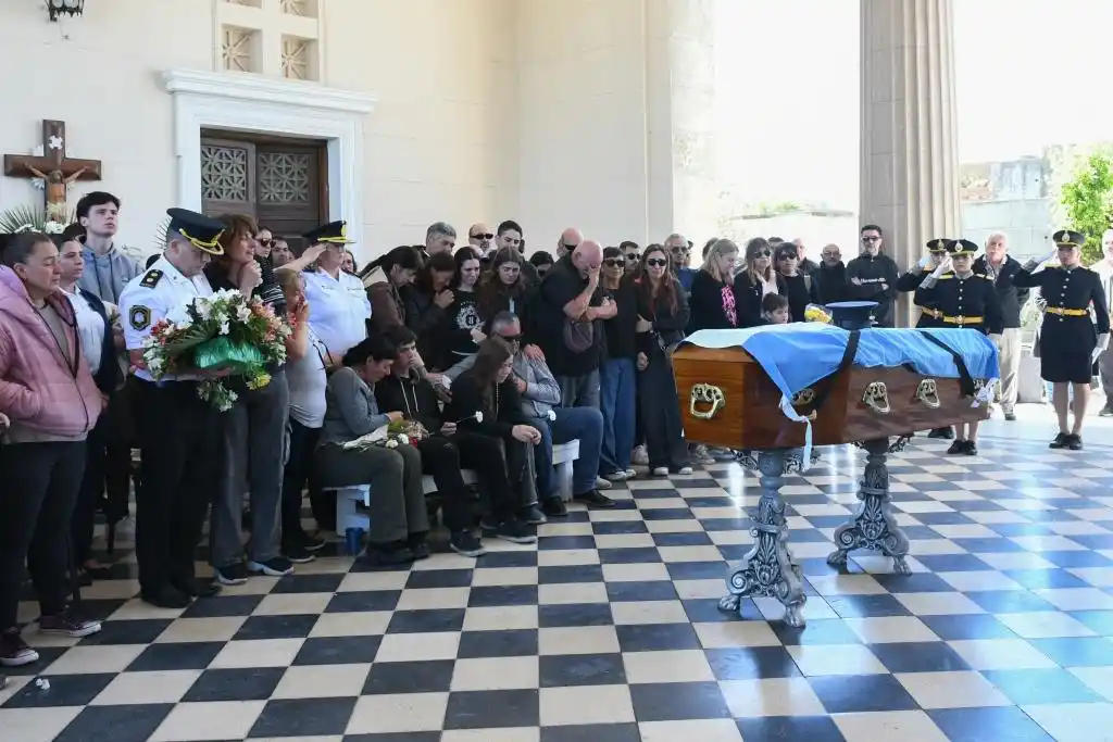 Despedida a Cristian Delgado, Federico Montero: “Hemos perdido a cuatro héroes”