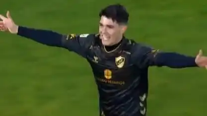 Vicente Taborda presente en el gol para el triunfo de Platense