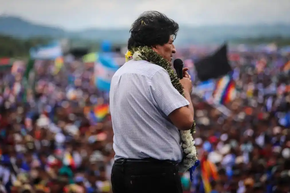 Evo: “No estaba seguro de que volvería a Bolivia tan pronto”