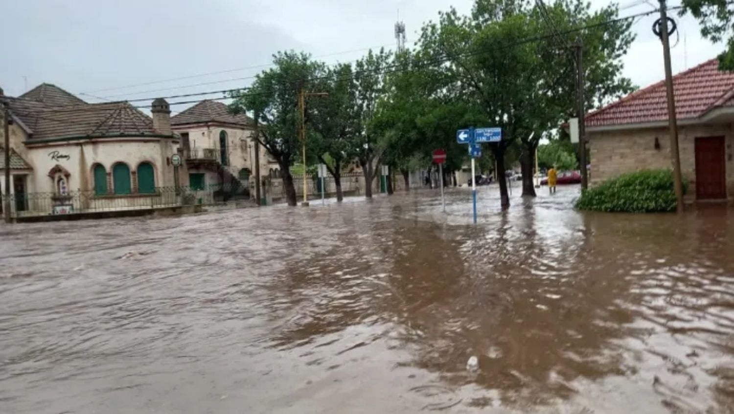 Situación preocupante en El Trébol tras el temporal de este miércoles