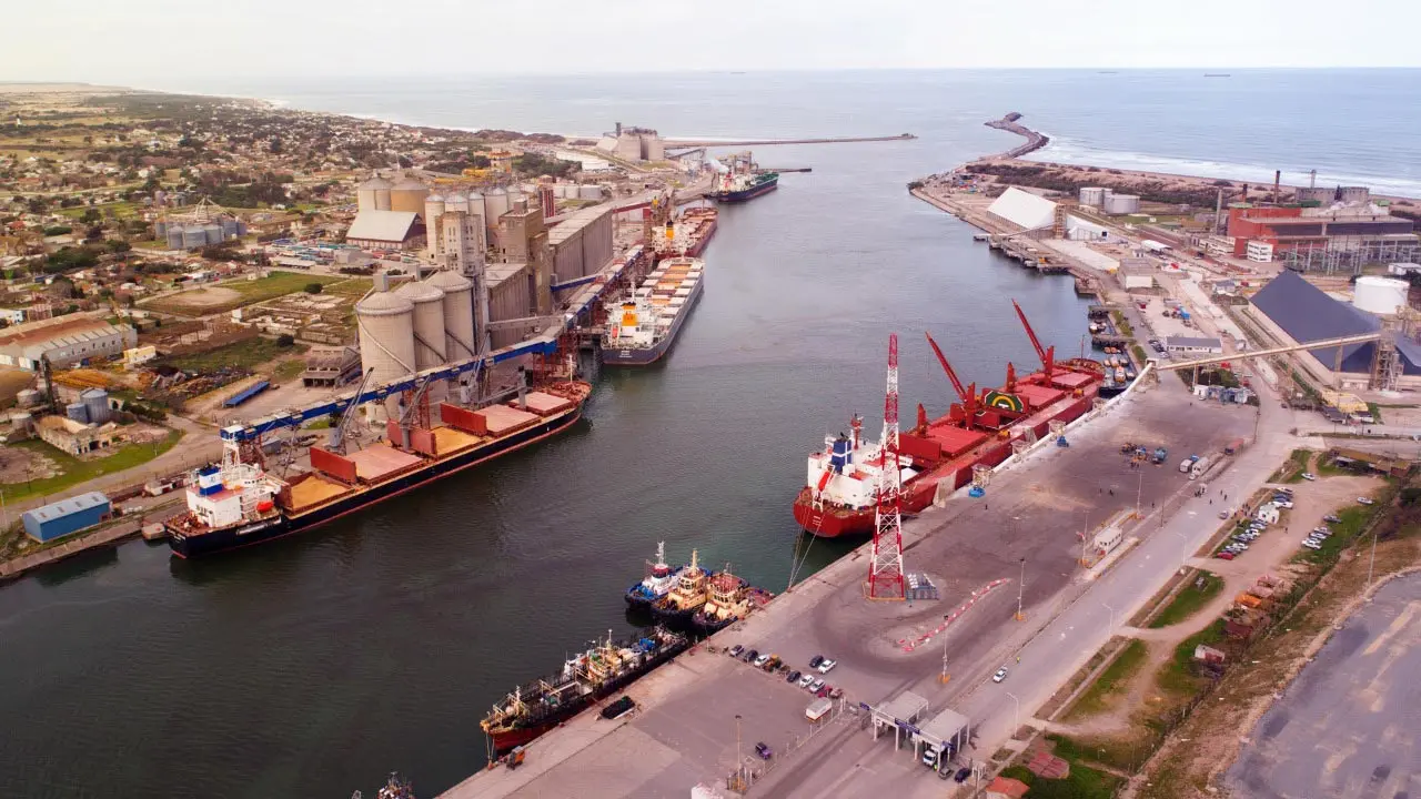 El puerto de Quequén concentra un 12% de la producción nacional de los seis principales granos del país
