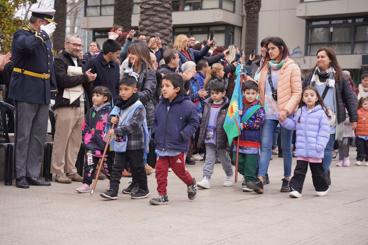 Así se vivió el 17 de agosto en San Martín, el municipio bonaerense que homenajea al 'Padre de la Patria'