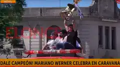 "Feliz de traer la Copa a Entre Ríos",las palabras de Werner