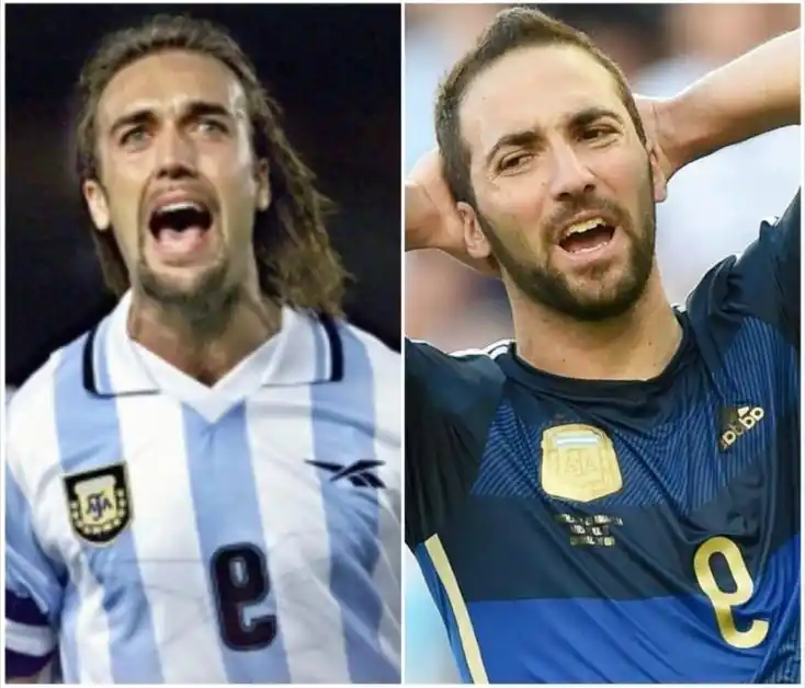 “Hizo todo bien, menos patear al arco”, dijo Batistuta sobre Higuaín