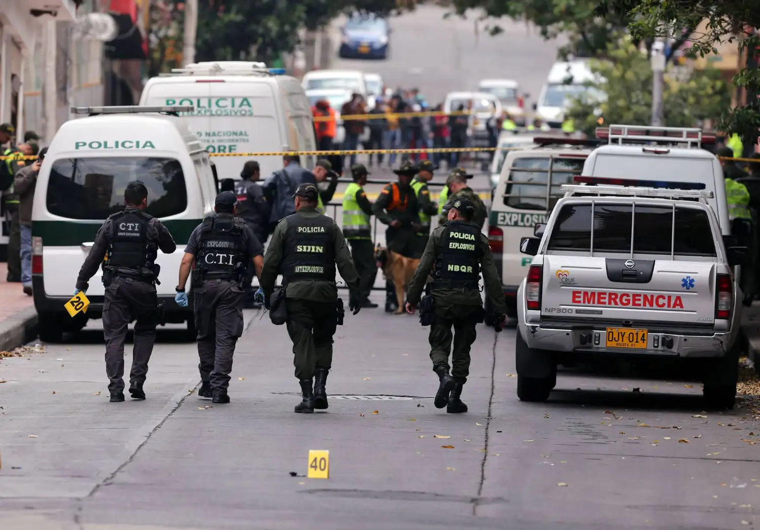 Atentado en Colombia: “Esto es contra la policía”