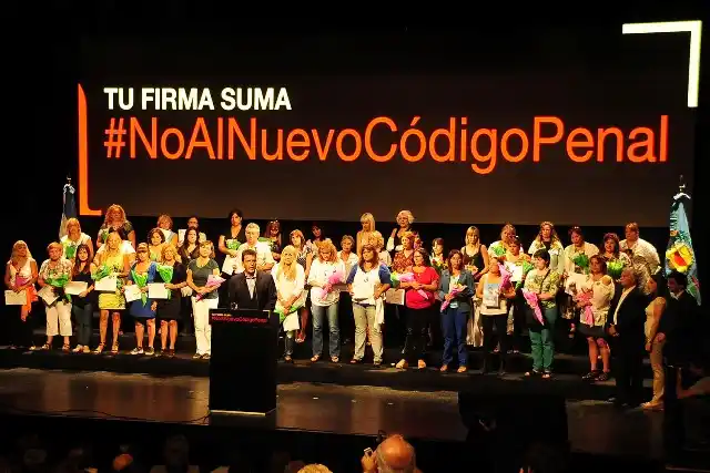 Elecciones 2015: Massa relanza su iniciativa contra el nuevo Código Penal