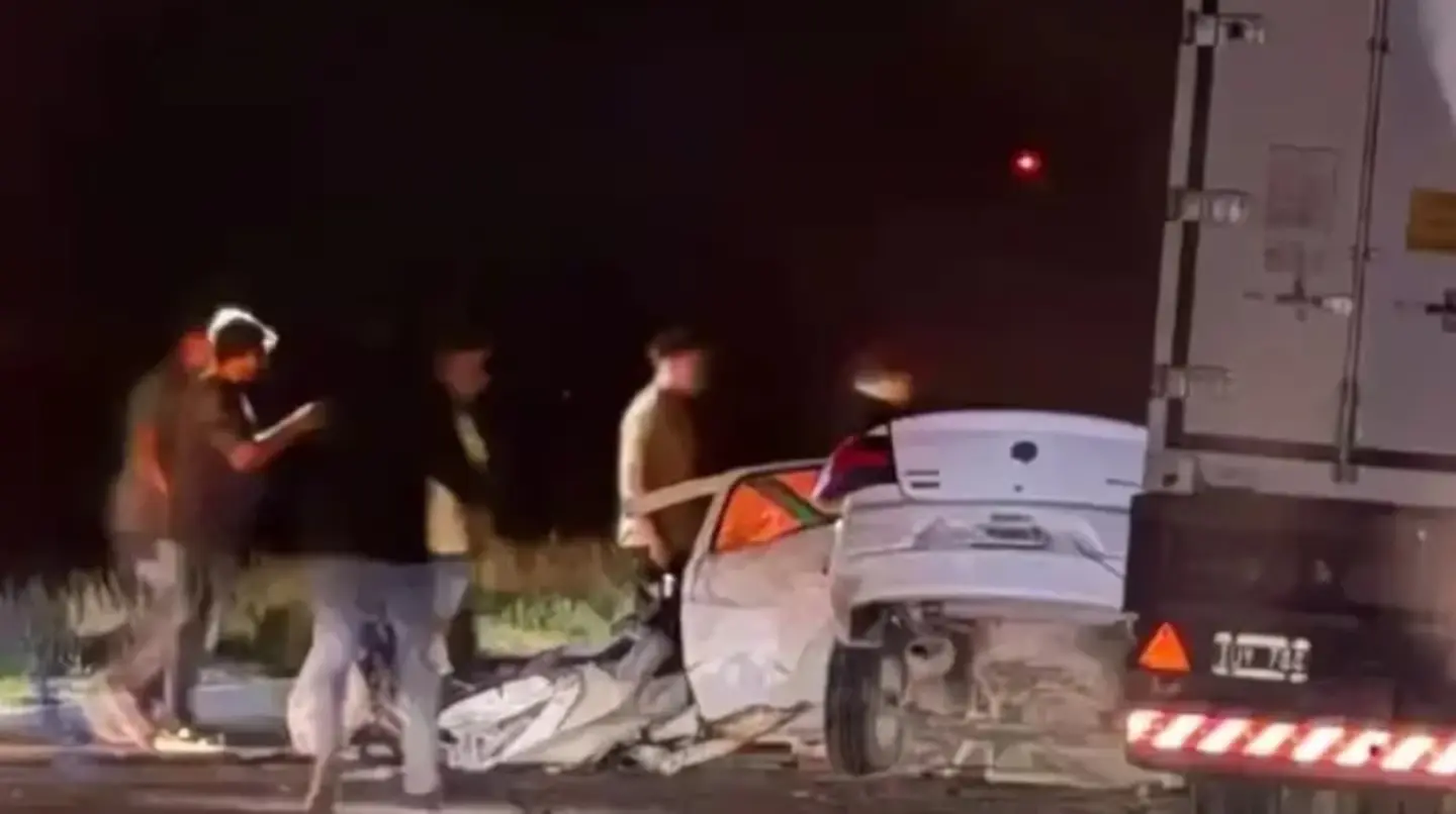 Trágico choque frontal en la Ruta 3: murió un automovilista tras intentar esquivar carpinchos