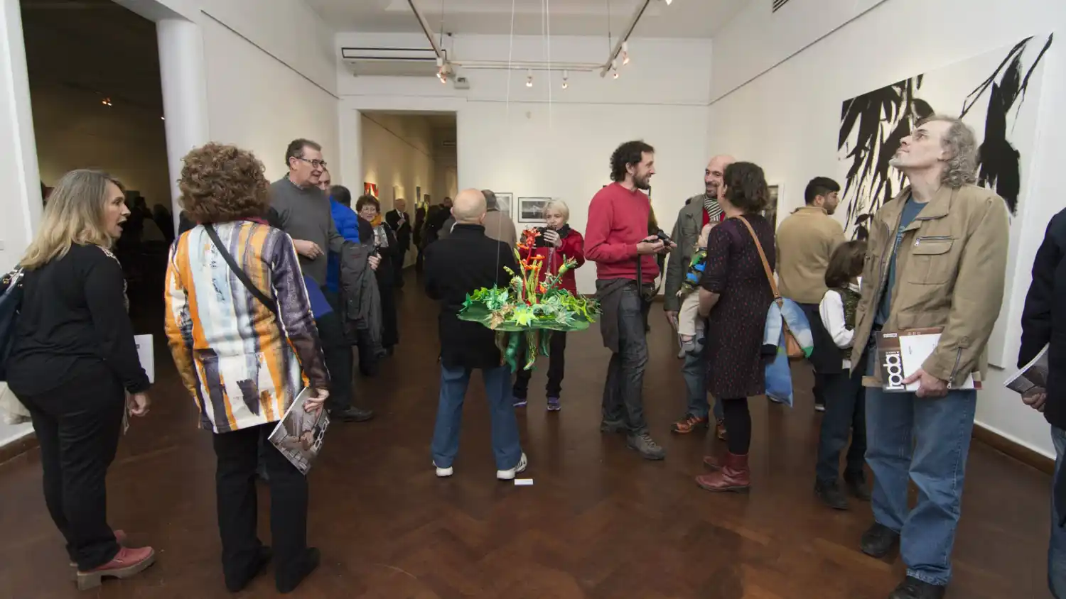 Visita guiada de dos muestras en el Rosa Galisteo