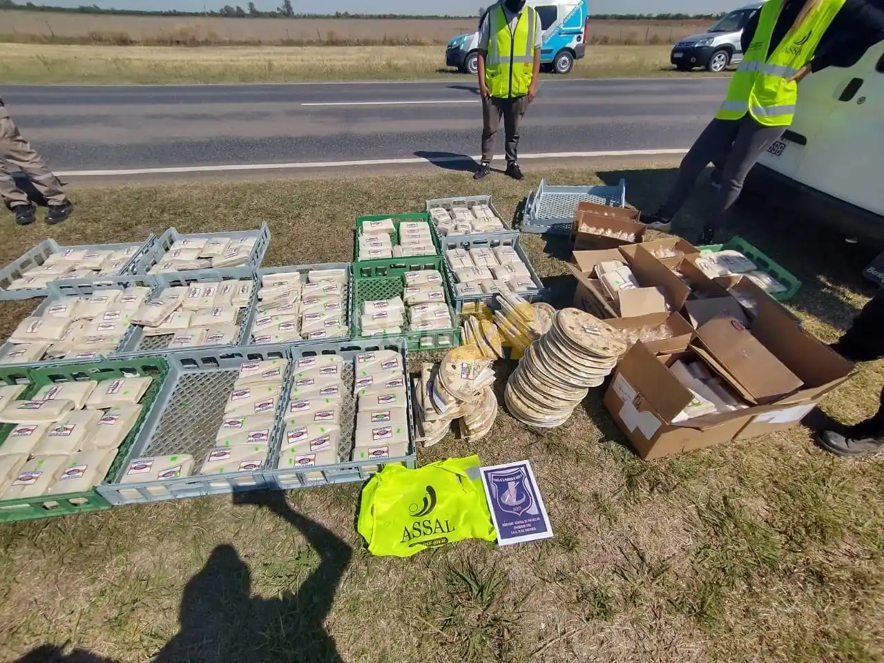 Conductores infractores por transportar mercadería violando la ley, uno de ellos en Venado