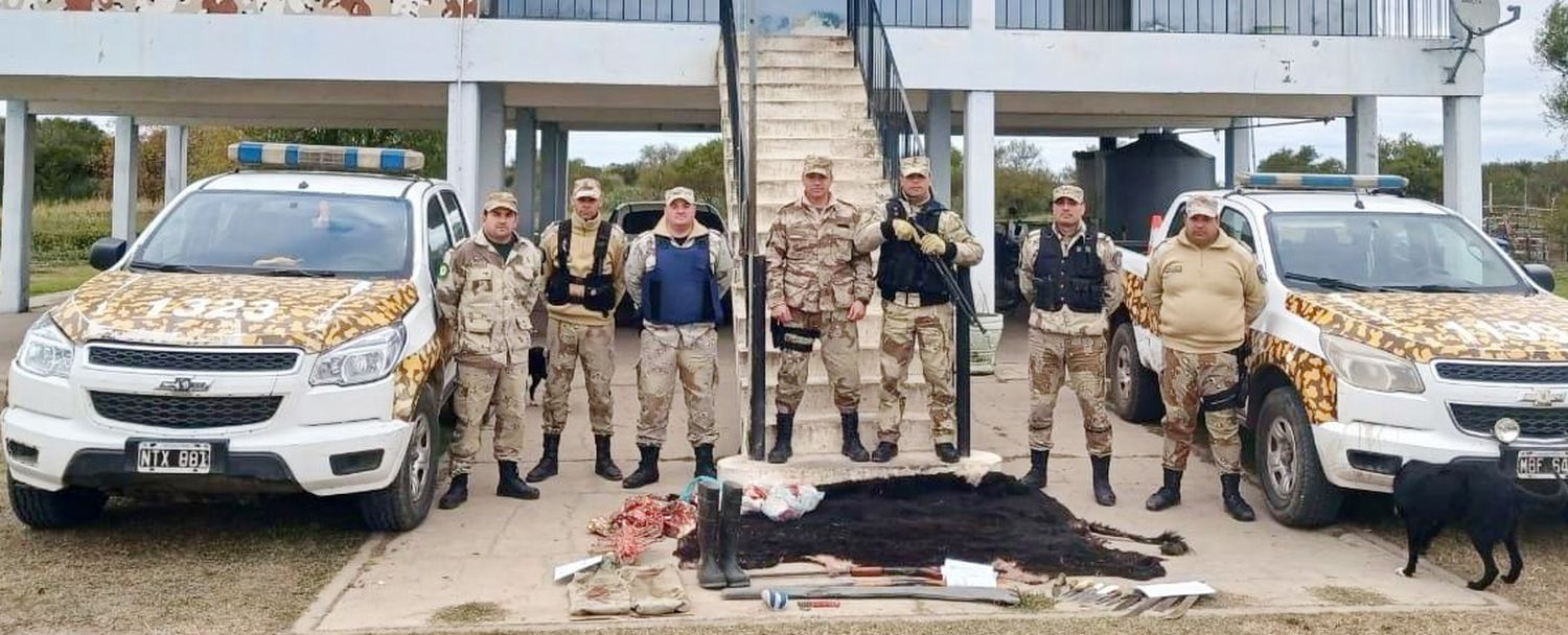 Gran cantidad de armas de fuego secuestradas por las brigadas de la Dirección Prevención de Delitos Rurales