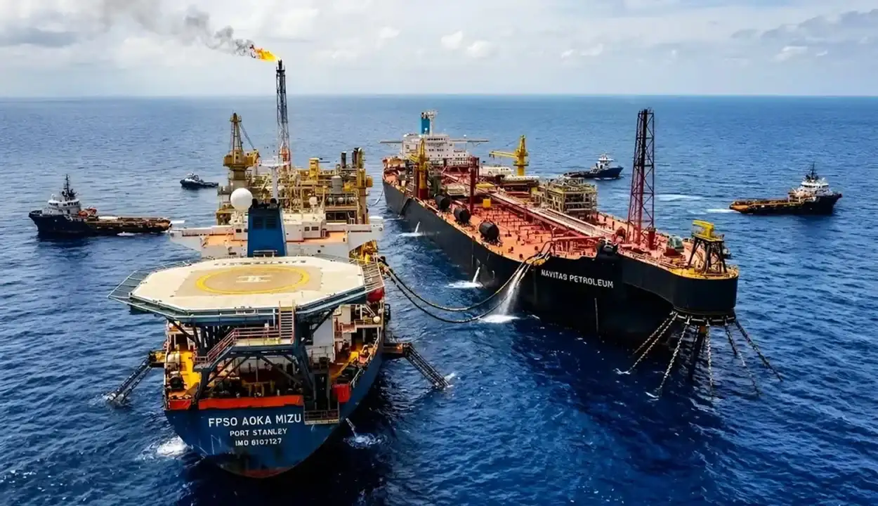 Las petroleras respondieron a los anuncios de Milei por Malvinas y bajaron sus acciones