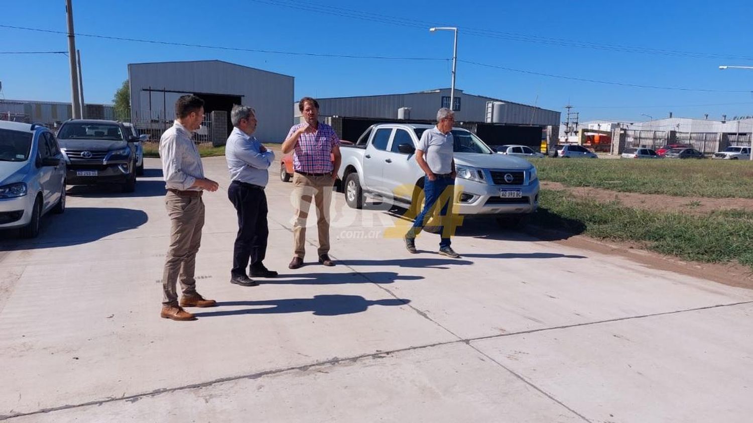 La Provincia recorrió las obras de puesta en valor del Parque Industrial “La Victoria”