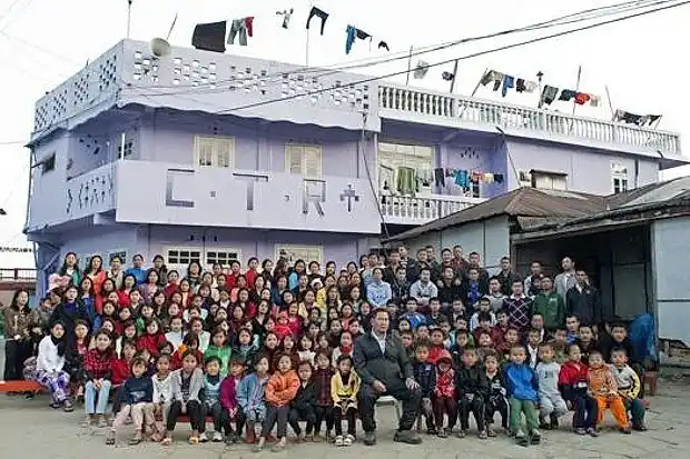 Estaba casado con 39 mujeres: muere el hombre con la familia más grande del mundo