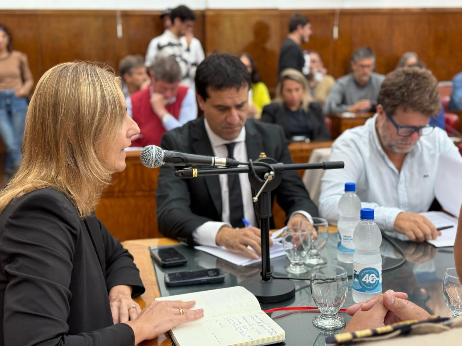 Marina Sánchez Herrero, encabezó este lunes una jornada de trabajo por la crisis del sector fresquero.